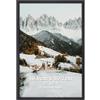 Vasemouh Cornice 40x60 in Alluminio, Portafoto da Parete, Perfetto per Casa Ufficio, Cornice Nera,1 Pezzo