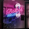 Xusdamyj Insegne al neon del negozio di barbiere, insegna al neon di abitudine della decorazione della parete, luce al neon del barbiere, regalo del parrucchiere