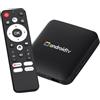 X88 Android 14.0 TV Box 64bit 2GB RAM 16GB ROM Amlogic S905L3 100M Ethernet WiFi6 Dual-WiFi 2.4G/5G 4K BT5.x USB TV Box