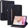 Mldjomid Custodia Rotante Compatibile con Samsung Galaxy Tab S10 FE Plus/S10 FE+ 13.1 Tablet 2025 SM-X620/X626/X626B 360 Gradi Rotazione Protettiva Supporto Cover con Portapenne Staccabile, Nero