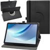 MAMA MOUTH compatibile con DOOGEE U13 Custodia,Cover in pelle PU a rotazione a 360°per DOOGEE U13/DOOGEE Tab E3 Pro/Blackview Mega 8/SVITOO P1300/SVITOO P300 da 13 pollici Tablet,nero