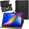 MAMA MOUTH compatibile con TECLAST Artpad Pro Custodia,Cover in pelle PU a rotazione a 360°per HUION Kamvas Slate 13,colore nero