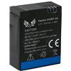 SK Games skgames Batteria SK GoPro | 1180mAh | per GoPro Hero 3 Hero 3 Plus Hero 3+ / Nero, Bianco e Argento Edition/AHDBT-201 AHDBT-301 AHDBT-302 AHBBP-301 ACARC-001