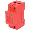 Jwthee 2PCS Dispositivo di protezione da sovratensione SPD, Dispositivo di protezione da sovratensione DC SPD 2P 40KA, Scaricatore fotovoltaico corrente di scarica nominale 20KA per di (DC 500V)