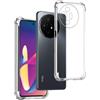 REY Cover in Gel TPU Anti-Shock per TCL 50 XL 5G - 50 XL NXTPAPER 5G, Morbido Silicone Custodie Protettivo Case, Anti-Scratch, Protettiva Sottile Back Cover