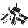 SZBJ Kit di estensione per ripetitore IR wireless/telecomando (combinazione di cavi per quattro trasmettitori)
