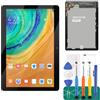 SRJTEK Per Huawei MediaPad T3 10 Display LCD AGS-W09 AGS-L09 AGS-L03 Sensore Touch Screen Parti di ricambio per 9.6 Pollici Assemblea Schermo (Nero Senza Cornice)