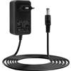 Atshld Adattatore di Alimentazione 12V 3A 36W, AC 100-240V 50/60Hz a DC 12V, Alimentatore Universale per NVR, DVR, Telecamere di Sicurezza, Strisce LED, Monitor LCD, Router, 5,5x2,5mm, Cavo 1,5M