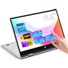BMAX Computer Portatile 2 in 1 Touchscreen 11,6 Pollici Notebook Capovolgimento a 360° Celeron N4120 Quad Core PC Portatile 8GB RAM 256GB SSD Supporta l'expansion 1TB 1920x1080 IPS WiFi BT4.2 Type C