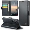 Phernykas Custodia a Libro Portafoglio per Samsung A54, RFID Magnetica | 3 Slot - Per Pendolarismo, Flip Cover Doppia Fibbia Laterale, Pelle PU Anti-Macchia, Supporto, Lavoro, Telefono Libretto