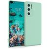 MyGadget Cover per Huawei P40 - Custodia Protettiva in Silicone Morbido - Case TPU Flessibile - Ultra Protezione Antiurto & Antiscivolo Verde Menta