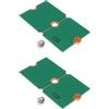 OTOTEC 2x Supporti Di Estensione Per Unità A Stato Solido M.2 NGFF NVMe M/B Key SSD Da 2242 A 2260 Da 2242/2260 A 2280