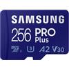 Samsung PRO Plus R160 W120 - Kit microSDXC 256 GB
