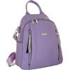 Camomilla Milano Zaino Casual Donna, Similpelle, Collezione Frizzy, Colore Lilla