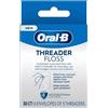 Oral-B Glide Threader Floss, 30-Count Boxes of Single-Use Packets (Pack of 4) by Glide