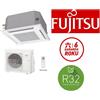 Fujitsu GARANZIA ITALIA CONDIZIONAORE CLIMATIZZATORE cassetta FUJITSU AUXG18KVLA + AOYG18KATA 18000 BTU MONOSPLIT CASSETTA MONOFASE