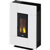 Cadel NUOVA VERSIONE Stufa a Pellet Aria CAMERA STAGNA Ventilata Cadel Grace 7 UP WIFI integrato