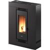 Cadel NUOVA VERSIONE Stufa a Pellet CAMERA STAGNA Canalizzabile Cadel LUCE Plus 9 FLEXIT - WIFI INTEGRATO