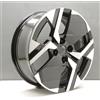 Peugeot CERCHIO IN LEGA PEUGEOT 2008 GT 17" 6.5J ET34 OEM 9849269080 ORIGINALE X1