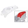 one by Camamoto cod 77580400 plastica posteriore, coperchio serbatoio bianco perla compatibile con mbk nitro - yamaha aerox anno dal 1997 al 2012