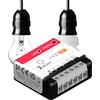 NodOn - Zigbee 3.0 - Modulo di illuminazione On/Off a 2 canali, 2x3 A, Zero Crossing, installabile nel quadro elettrico, compatibile con Home Assistant, Homey, SmartThings, Jeedom, Z2M e ZHA