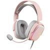 Mars Gaming MARSGAMING, MHAX Rosa, Cuffie Multipiattaforma RGB+Mic Rimovibile, 53 mm HIFI