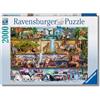 Ravensburger - Puzzle 2000 Pezzi Animali Selvatici | Puzzle 2000 Pezzi | Rompicapo Adulti E Bambini Dai 14 Anni In Su | Regalo Per Bambini E Adulti | Misure 98x75cm | Tecnologia Soft-click