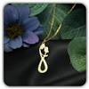 Handmade Collana in argento sterling, motivo infinito | Questa collana presenta un motivo infinito; un accessorio versatile dallo stile curato.