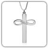 Handmade Collana con nome in argento 925 motivo croce motivo infinito | Personalizza questa collana con un nome; un gioiello curato e versatile per lo stile quotidiano.
