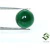 SBI Gems 9.25 MM Certificato Smeraldo Naturale Rotondo Cabochon 3.68 K Non Trattato Loose