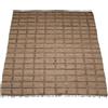 DRW Tappeto Rettangolare in Iuta e Cotone, Marrone, 1 x 200 x 300 cm