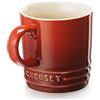 Le Creuset Tazza Espresso, Gres, Ciliegia, 100 ml