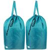 UniLiGis Sacco portabiancheria in nylon antistrappo con manici, inserto con coulisse per viaggi, borsa sporca adatta per la maggior parte dei cesto della biancheria e degli assortimenti, 69,8 x 86,4