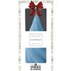 Cereria Di Giorgio - Candela Laccata a forma di Albero di Natale Stilizzato - Colore Dusty Blu - Altezza 13 cm - Con Astuccio Decorato - Idea Regalo Artigianale - Christmas Collection