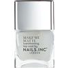 Nails Inc - Better On Top Matte Quick Dry Top Coat Smalto - Asciugatura rapida in 45 secondi - Vegano e senza sperimentazione su animali - Top Coat opaco e idratante - Manicure perfetta