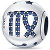 Mon & Sons Star Sign Birthday Birth Month Date Horoscope Zodiac Constellation Charm Bead Pendant 925 Sterling Silver Compatible With Pandora Charm Moments Bracelet
