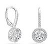LeCalla Gioielli in argento sterling Orecchini a goccia con zirconi cubici per donna
