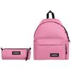 Eastpak Set 2 zaini + 2 astucci Eastpak Padded Pak'r® e Benchmark Single Pink Cloud