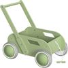 Itslife Girello per Bambini di Legno, Carrello Primi Passi Legno per Bambini e Bambine, Giocattoli Bambino 1 Anno con Spazio di Archiviazione, Primi Passi Regalo per Compleanno Natale, Verde