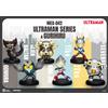 Beast Kingdom Toys Ultraman Mini Egg Attack: Set di figure da 8 cm, serie Ultraman e Gurihiru (6 pezzi)