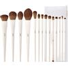 Jessup Premium Make-up Brush Set Grigio Chiaro - Set di 14 pezzi per occhi e viso T329
