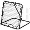 VEVOR Calcio Rebounder Rebound Net Kick-Back 34 x 34 pollici regali di formazione di calcio portatile, rete di porta con angoli completamente regolabili, ausili e attrezzature per tutte le età