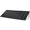 VEVOR Pensilina per Finestra Porta da 2641 x 910 mm Tettoia per Porta Ingresso, Acciaio Verniciato a Polvere Antiruggine, Pensilina per Patio Esterno per Protezione da Pioggia, Neve e Luce Solare