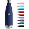 KollyKolla Bottiglia Termica 750ml, Doppia Parete Isolante, Borraccia Acciaio Inox, Borraccia Senza BPA, Antigoccia, Borraccia Termica Riutilizzabile per Adulti, Scuola, Ufficio, Campeggio, Outdoor, Viaggi