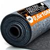 OFITURIA Feltro protettivo per pavimenti 60 cm x 10 m, 180 g/m², confezione da 1 pz, ideale per proteggere i pavimenti durante pittura e lavori (60cmx10m, 1 pz)