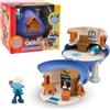 Giochi Preziosi I Puffi - Casa di Inventore, 2 Personaggi Esclusivi, Elementi D' Arredo Trasformabili e Adesivi, Scopri la Chiave Nascosta, Per bambini dai 3 anni