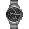 Armani Exchange Orologio per uomo, Movimento cronografo al quarzo e cassa da 46 mm con cinturino in acciaio