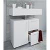 VCM Mobili da Bagno Mobiletto da Bagno Mobiletto da lavabo Cassetto da Bagno Flandu Mobili da Bagno Mobiletto da Bagno Mobiletto da lavabo Cassetto da Bagno Flandu Bianco
