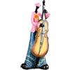Asyduey Statuine di Suonatori di Band Jazz Figura di Musicista Vintage Statue in Resina Ornamento da Tavolo Scultura retrò Decorazioni per Interni per La Casa e