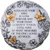 Spoontiques - Arredamento da Giardino - Bronzo Farfalla Stepping Stone - Pietra Decorativa per Giardino